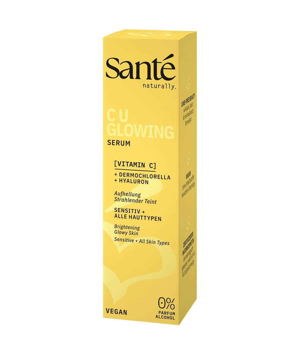 Сыворотка для лица Sante C U Glowing Serum, с витамином C, увлажняющая, 30 мл — фото 4