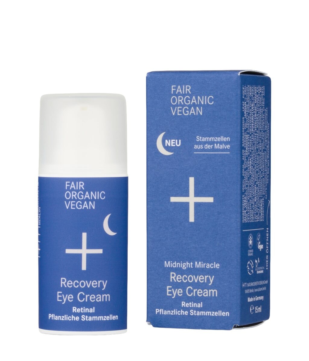 Ночной крем для кожи вокруг глаз i+m Naturkosmetik Midnight Miracle Recovery Eye Cream восстанавливающий, 15 мл — фото 2