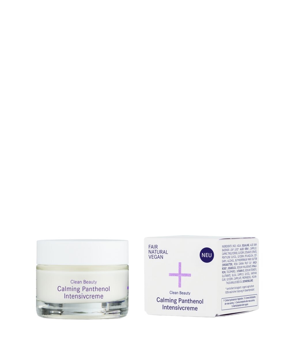 Крем для лица i+m Naturkosmetik Calming Panthenol, с пантенолом, успокаивающий, для сухой и чувствительной кожи, 30 мл