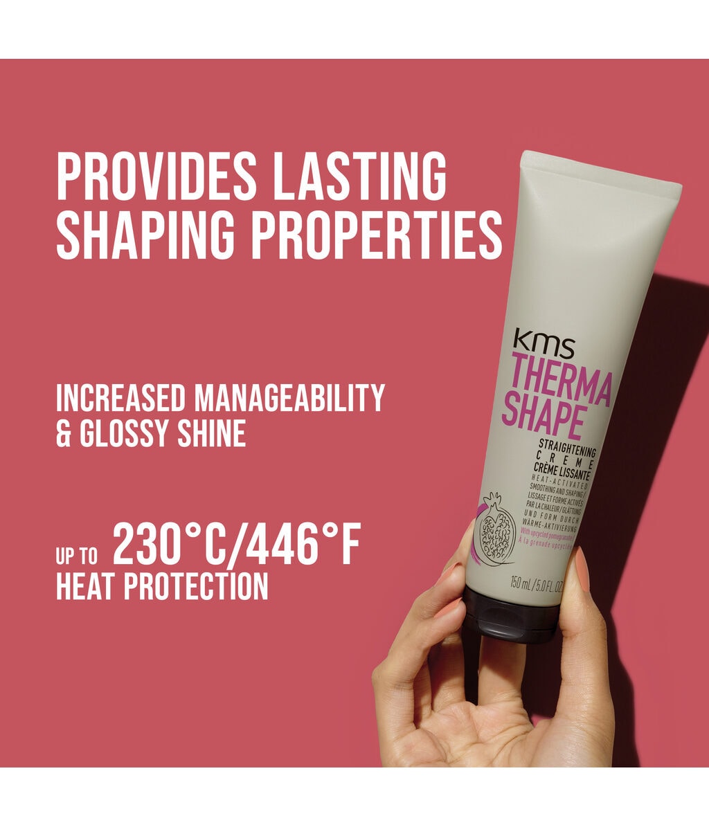 Крем для выпрямления волос KMS Thermashape Straightening Creme, против пушения, 150 мл — фото 3