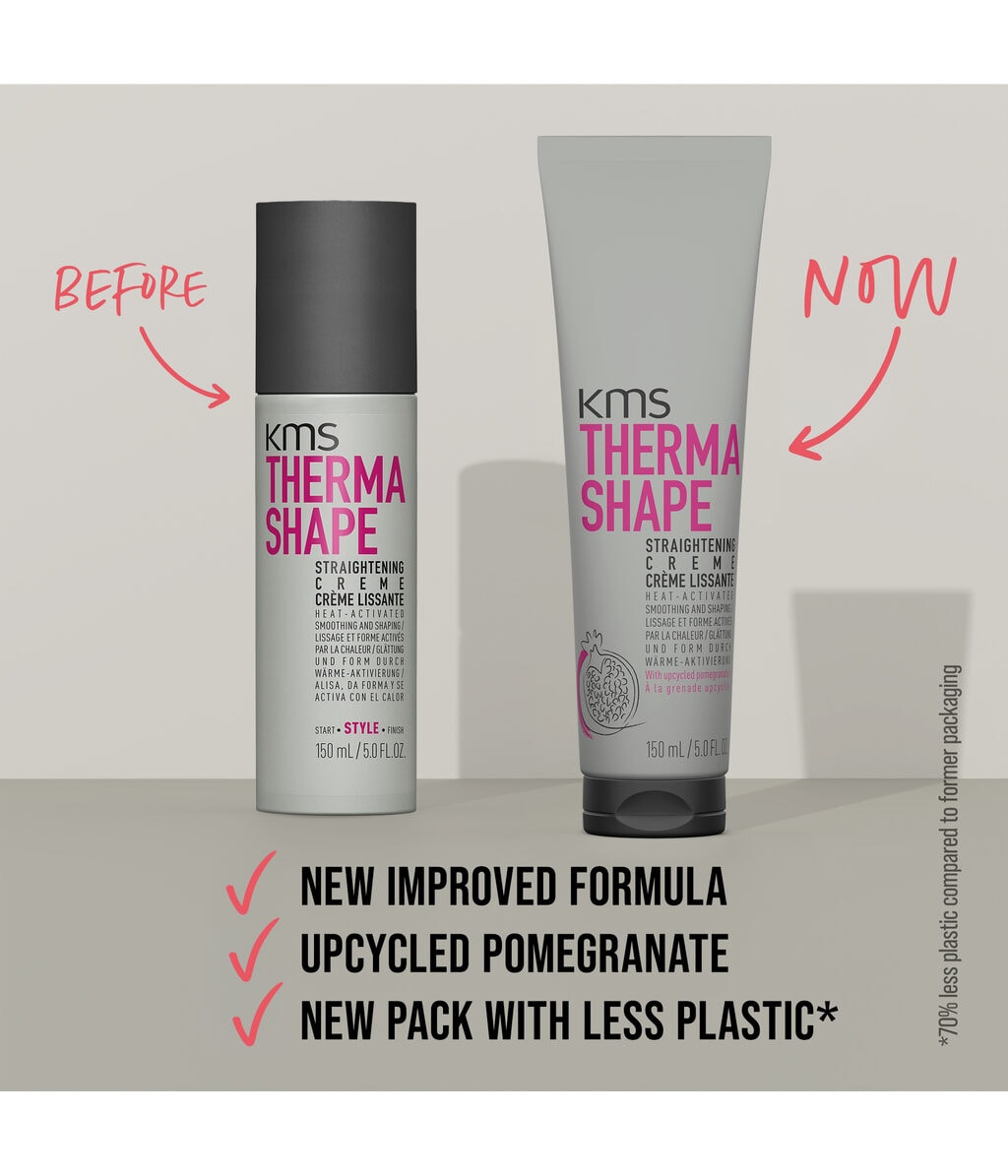 Крем для выпрямления волос KMS Thermashape Straightening Creme, против пушения, 150 мл — фото 4