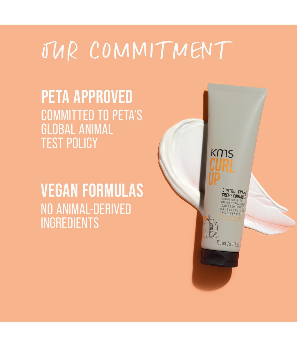 Лосьон для укладки KMS Curlup Perfecting Lotion, против пушения, для кудрявых волос, 100 мл — фото 4