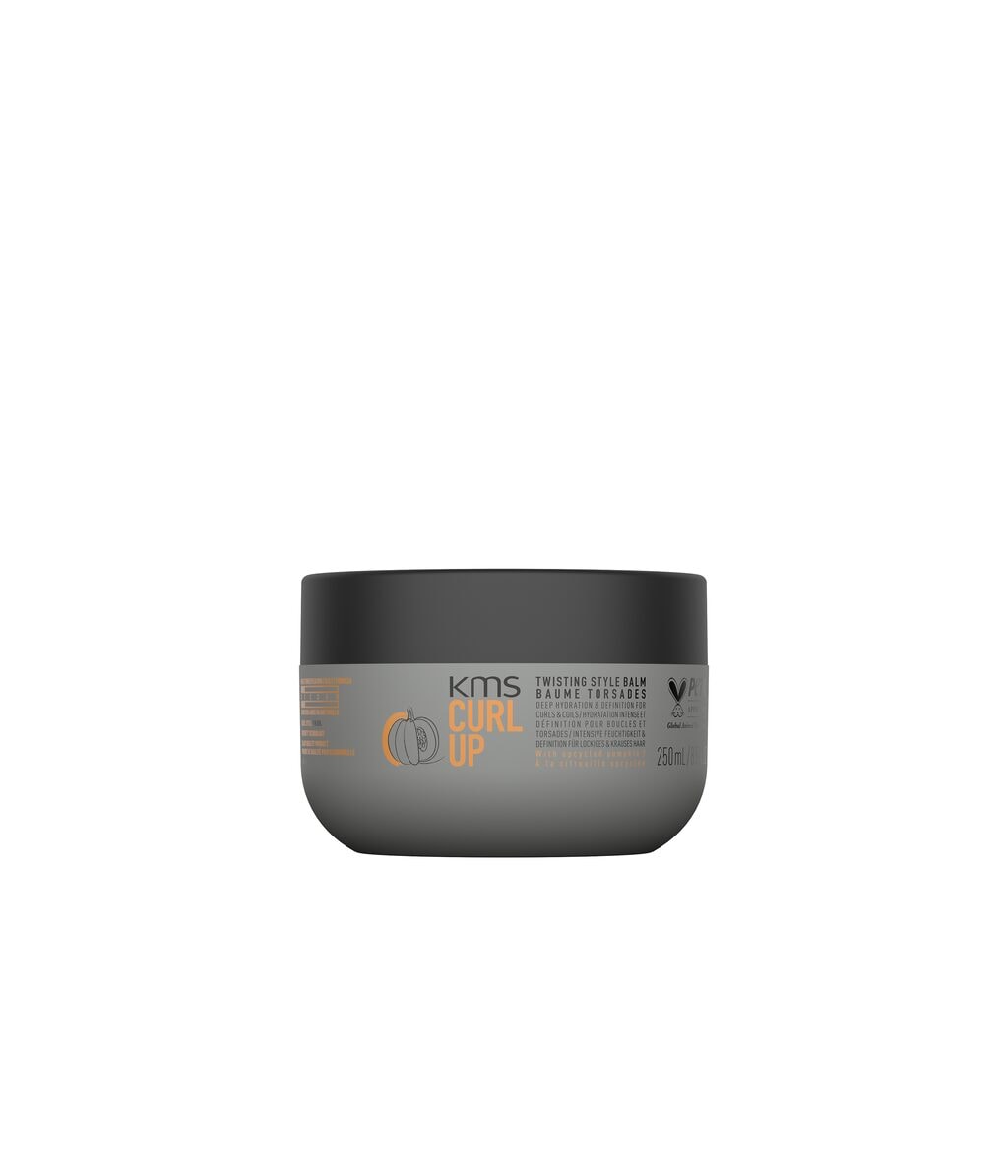 Крем для укладки KMS Curlup Twisting Style Balm увлажняющий, для кудрявых волос, 250 мл