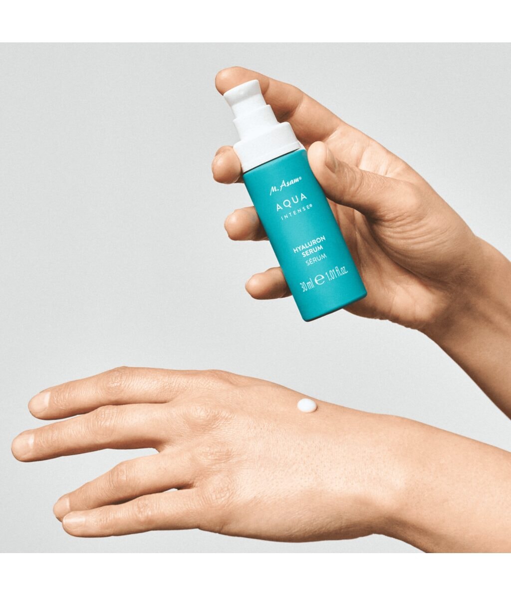 Сыворотка для лица M. Asam Aqua Intense Hyaluron, с гиалуроновой кислотой, для сухой и чувствительной кожи, 30 мл — фото 4