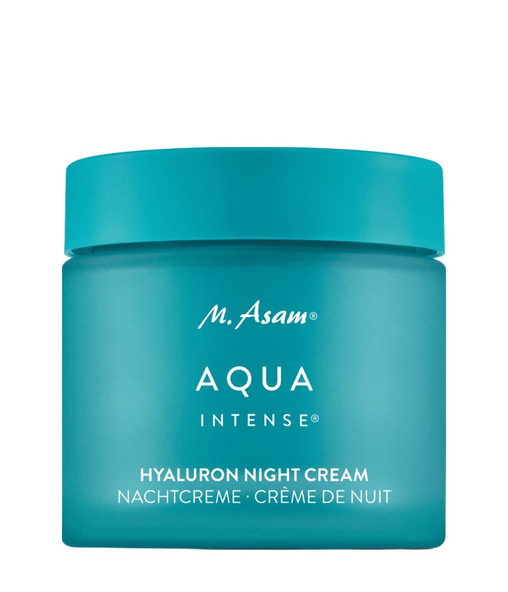 Ночной крем для лица M. Asam Aqua Intense Hyaluron увлажняющий, восстанавливающий, для чувствительной кожи, 50 мл