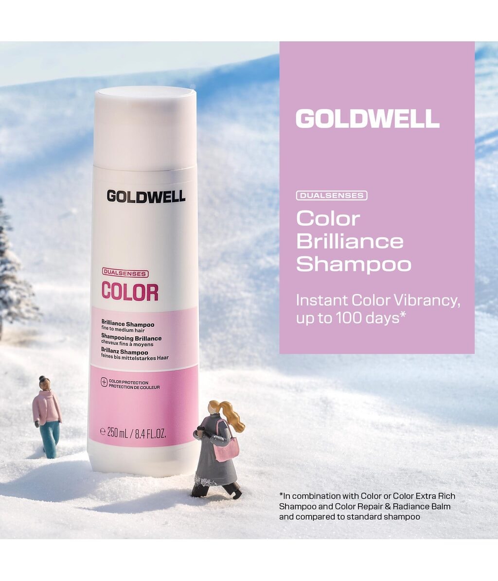 Набор: шампунь, кондиционер и бальзам Goldwell Dualsenses Color для окрашенных волос — фото 2