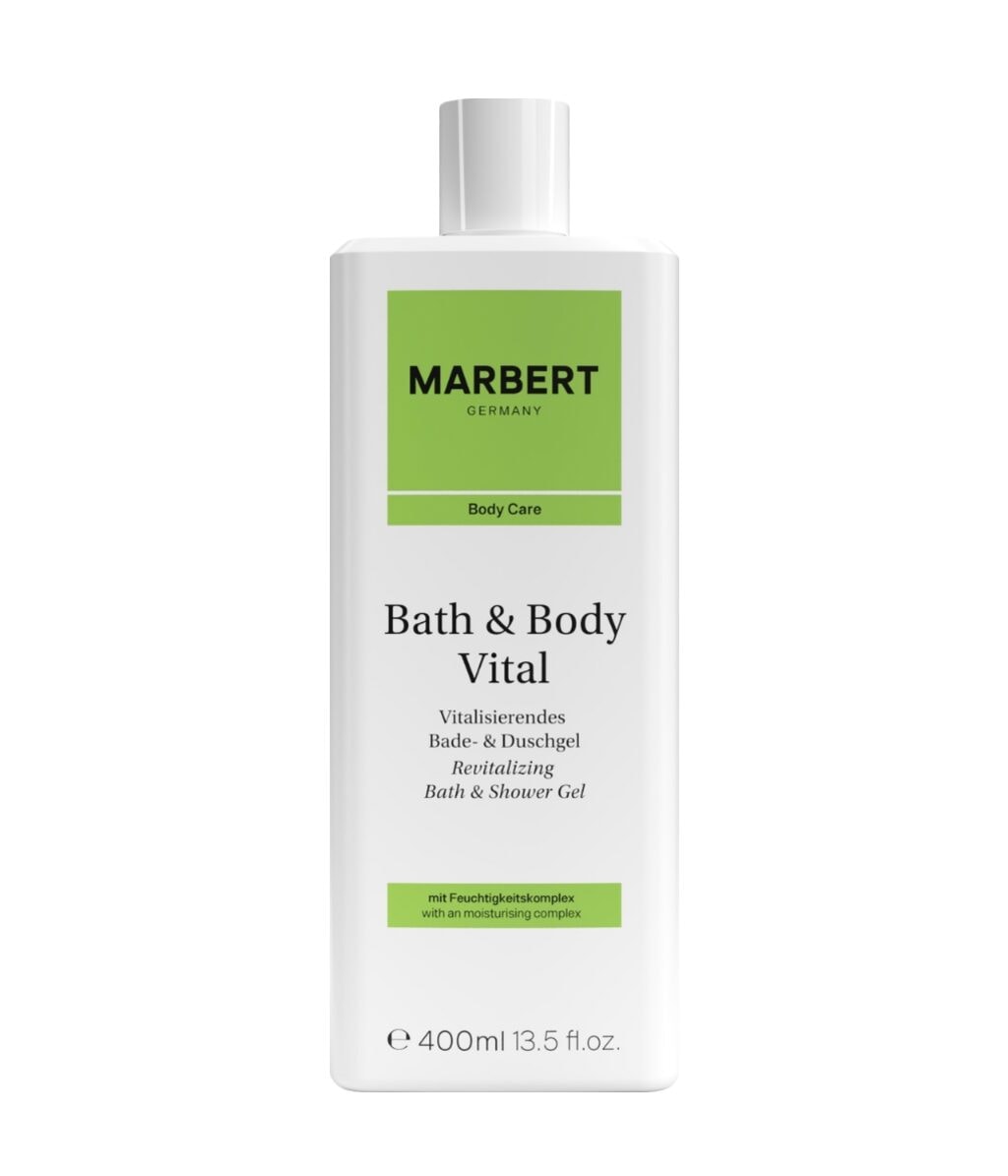 Гель для душа Marbert Bath & Body Vital, тонизирующий, фруктово-цветочный аромат, 400 мл