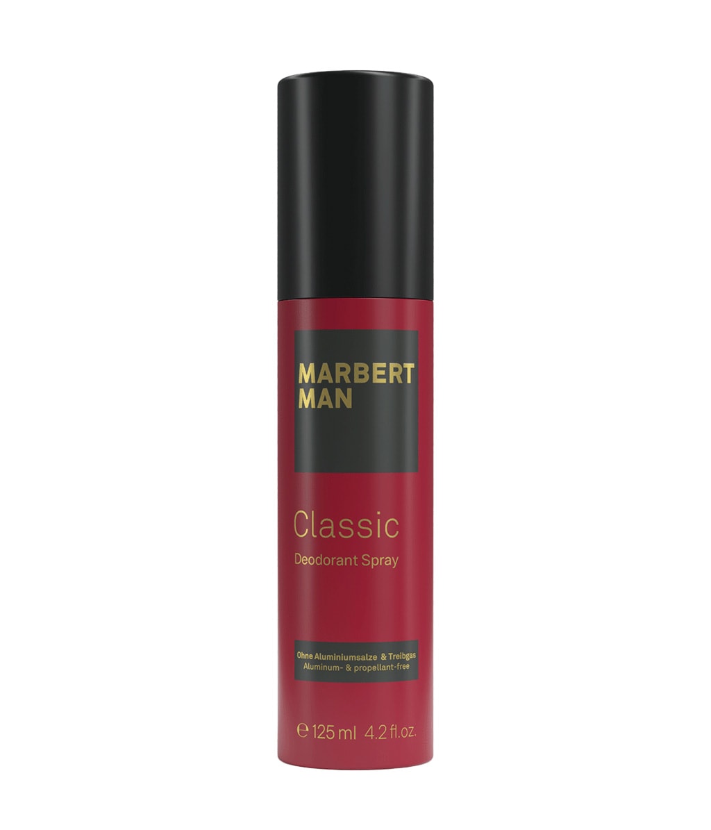 Дезодорант-спрей Marbert Man Classic Natural, с бисабололом, без фреона, 125 мл