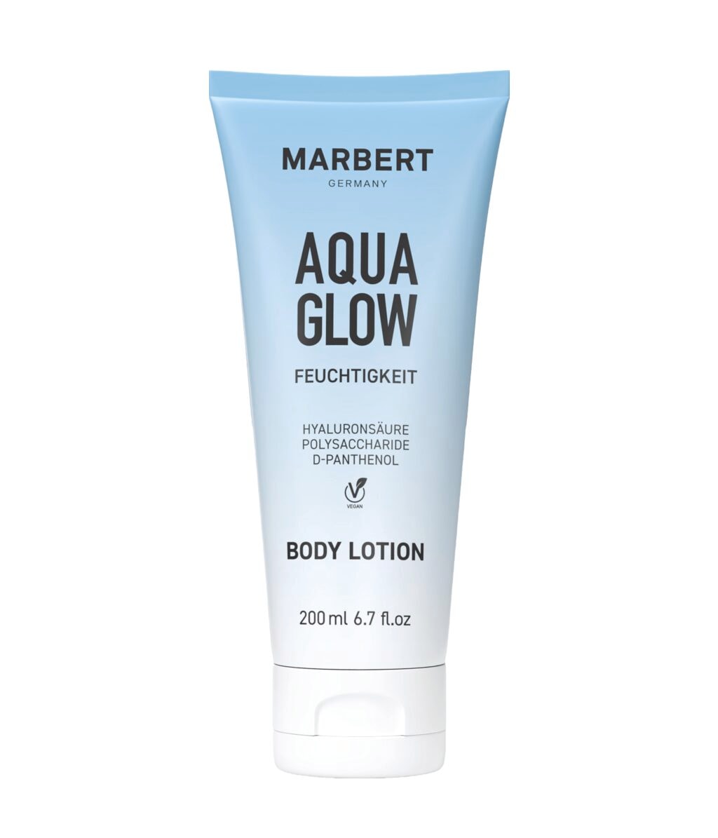 Лосьон для тела Marbert Aqua Glow, увлажняющий, с гиалуроновой кислотой, 200 мл