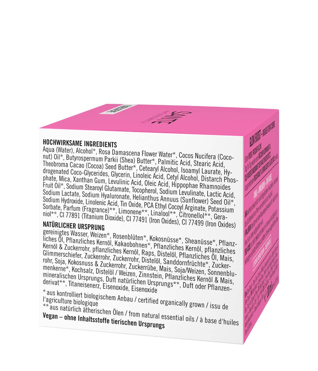 Крем для лица Sante Glow Boost Rosy Teint Cream антивозрастной, увлажняющий, 50 мл — фото 5