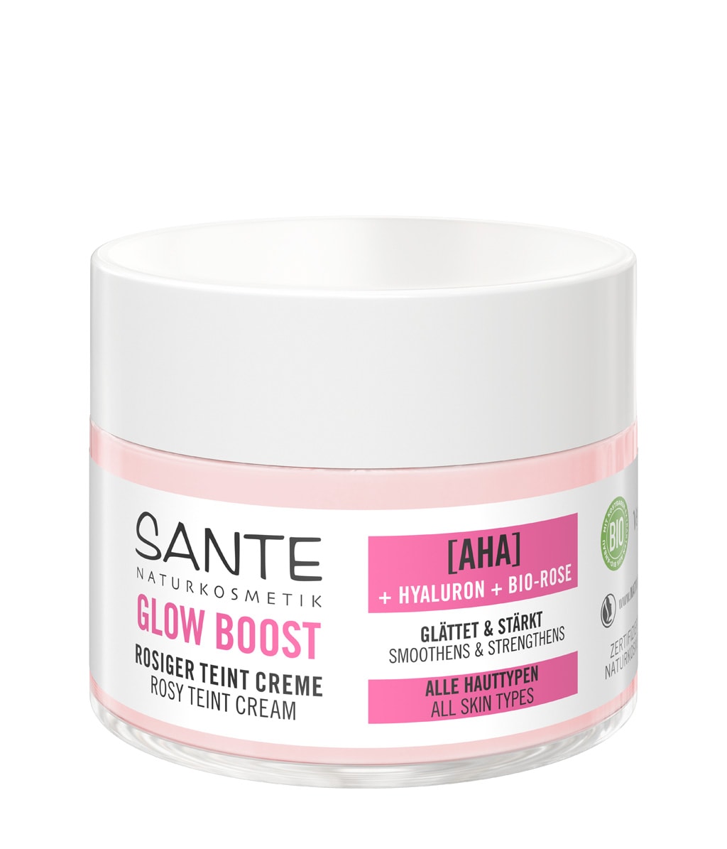 Крем для лица Sante Glow Boost Rosy Teint Cream антивозрастной, увлажняющий, 50 мл