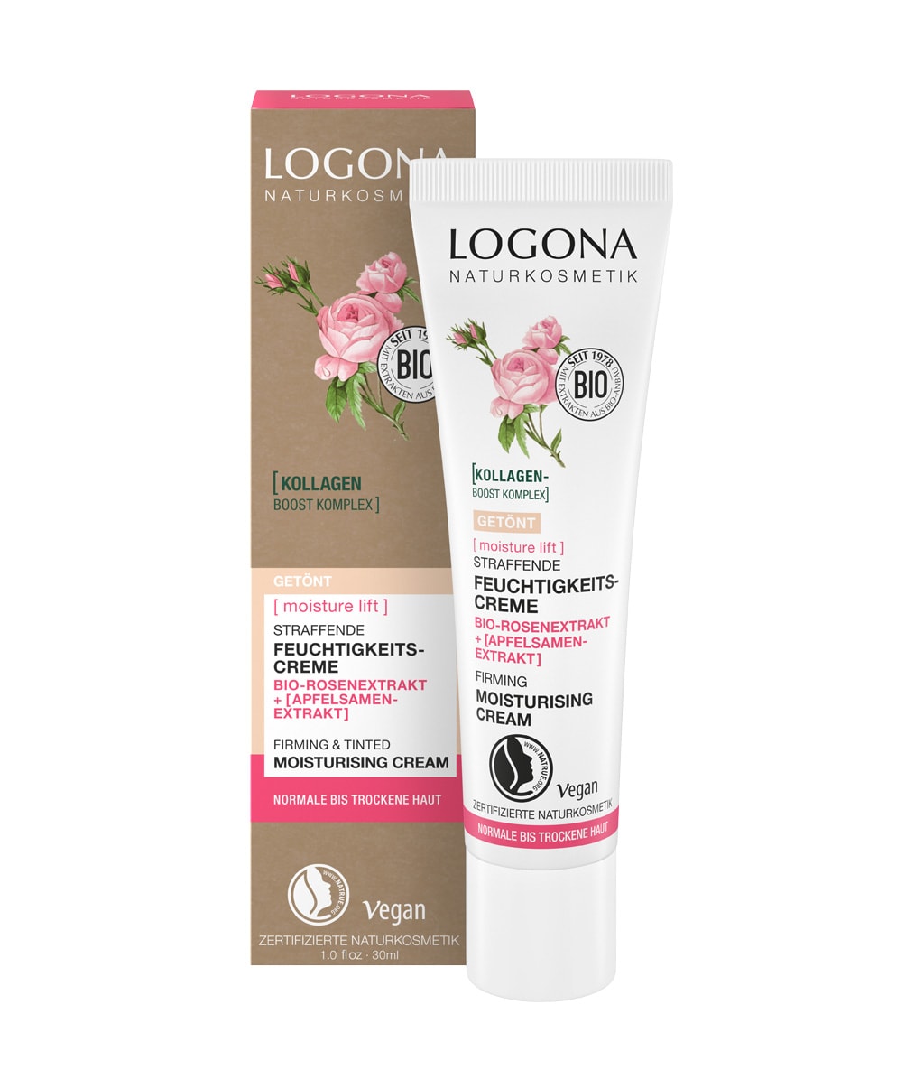 Тонирующий крем для лица Logona Moisture Lift увлажняющий, укрепляющий, для зрелой кожи, 30 мл — фото 2