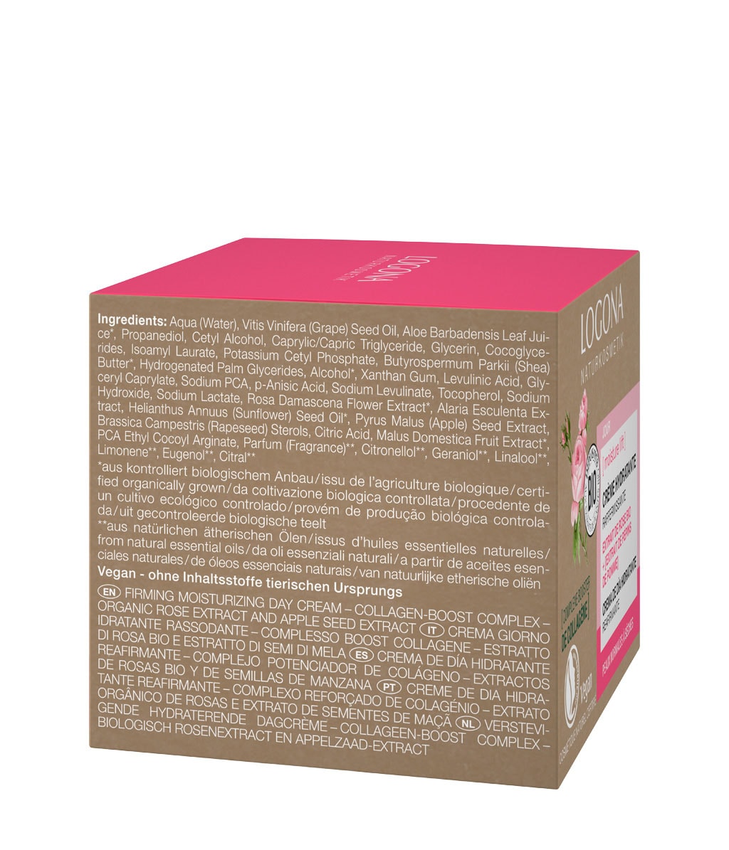 Дневной крем для лица Logona Moisture Lift увлажняющий, укрепляющий, для зрелой кожи, 50 мл — фото 5
