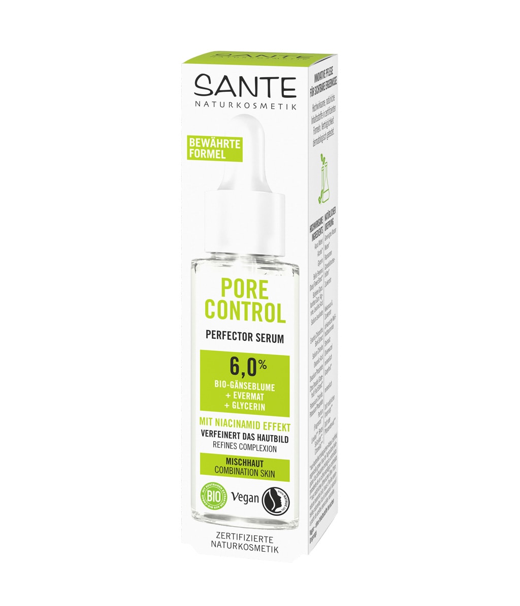Сыворотка для лица Sante Pore Control Perfector Serum, матирующая, для комбинированной кожи, 30 мл — фото 5