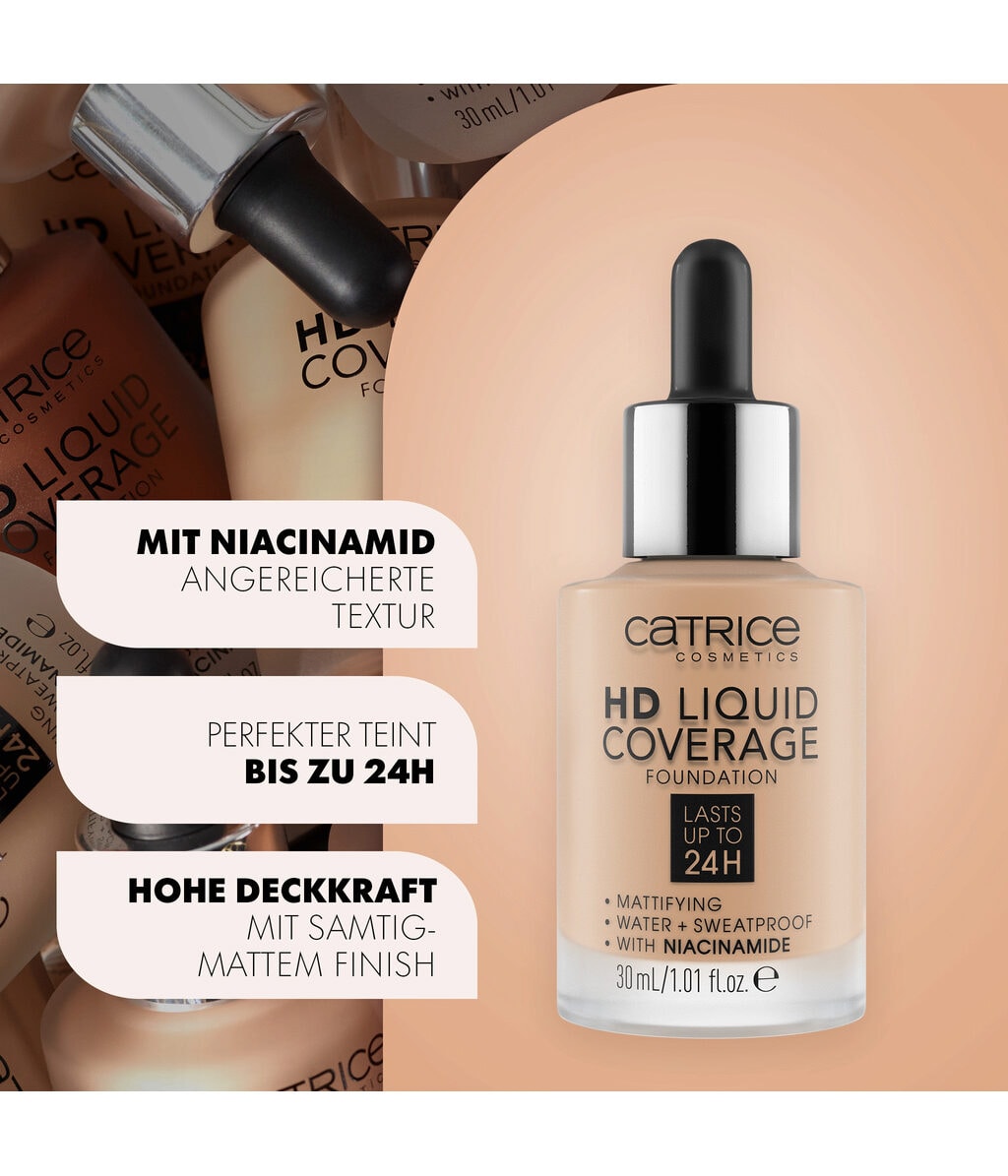 Image du produit 5 sur 6, CATRICE HD Liquid Coverage Fond de teint