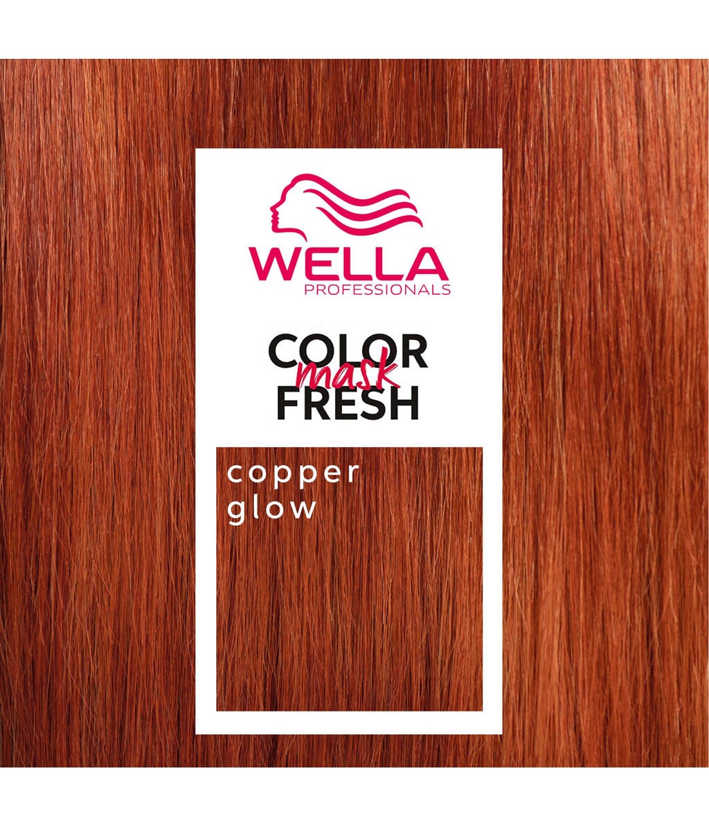 Оттеночная маска Wella Professionals Color Fresh Mask для освежения цвета, оттенок Copper Glow, 500 мл — фото 2