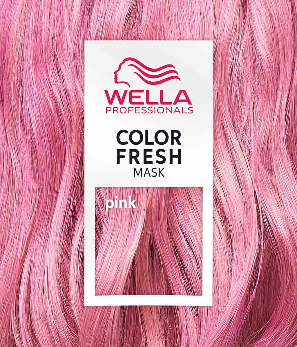 Оттеночная маска Wella Professionals Color Fresh Mask для освежения цвета, оттенок Pink, 150 мл — фото 6