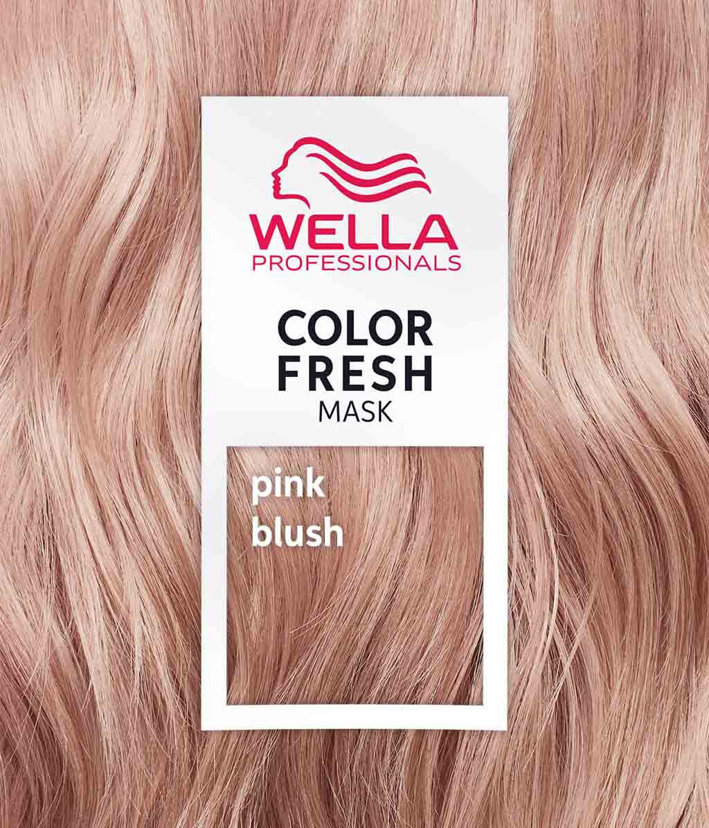 Оттеночная маска Wella Professionals Color Fresh Mask для освежения цвета, оттенок Pink Blush, 150 мл — фото 6