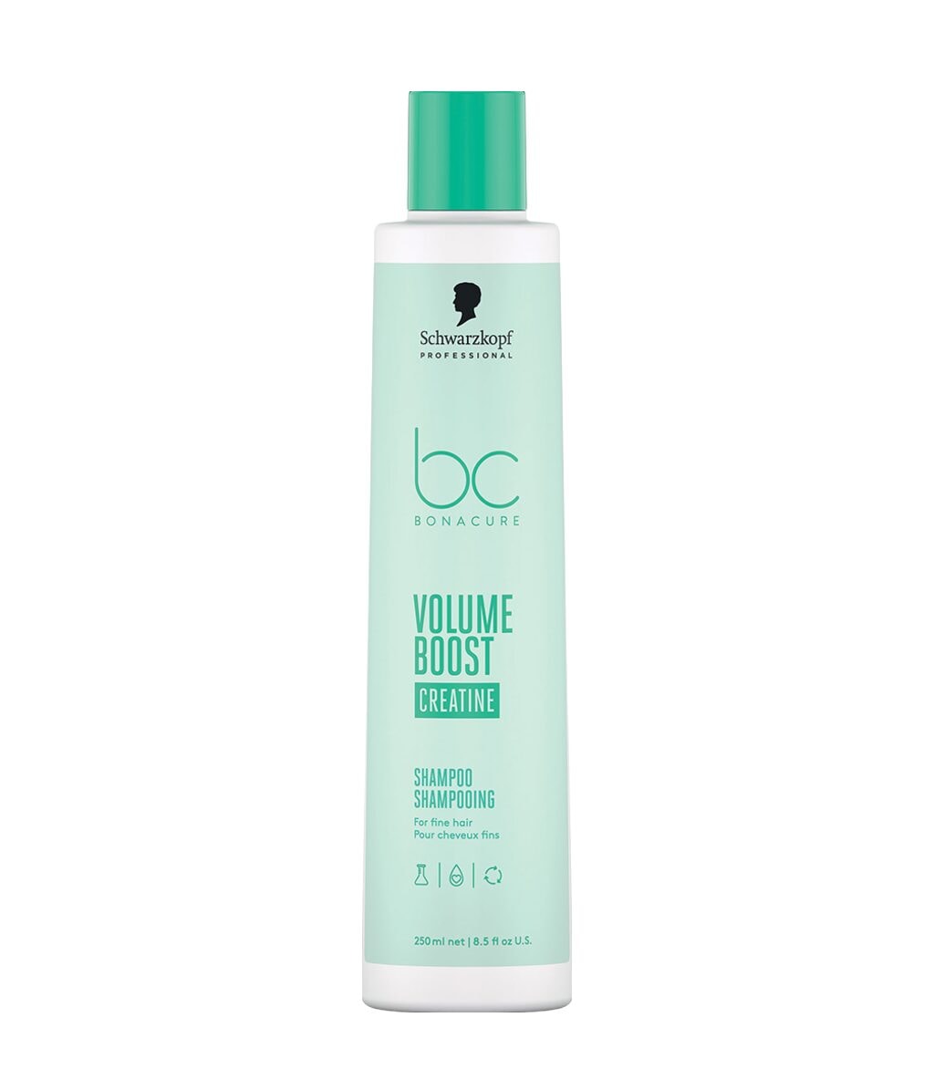 Шампунь Schwarzkopf Professional BC Bonacure Volume Boost Creatine для объёма, для тонких волос, 250 мл