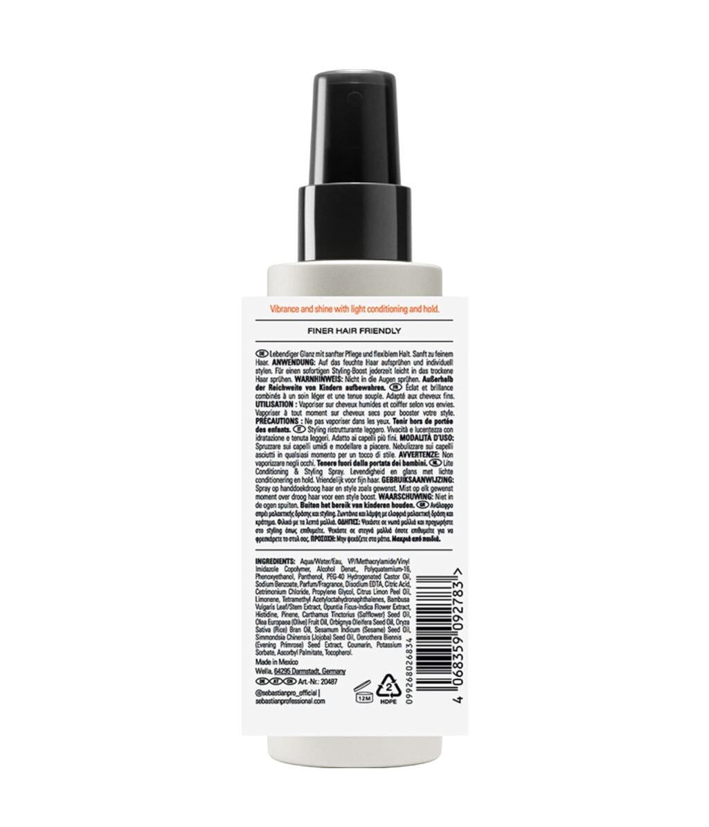Спрей для волос Sebastian Professional Potion 9 Lite Conditioning & Styling Spray увлажняющий, 150 мл — фото 2