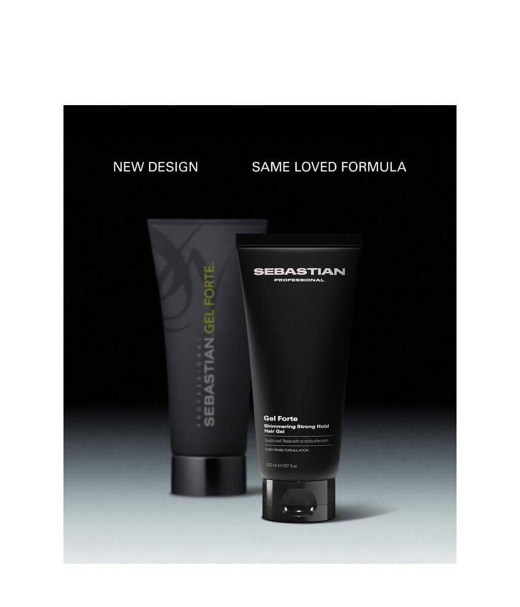 Гель для волос Sebastian Professional Gel Forte Shimmering Strong Hold сильной фиксации, 200 мл — фото 4