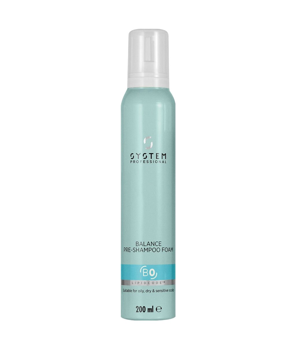 Пена перед шампунем System Professional LipidCode Balance Pre-Shampoo Foam успокаивающая, очищающая, 200 мл