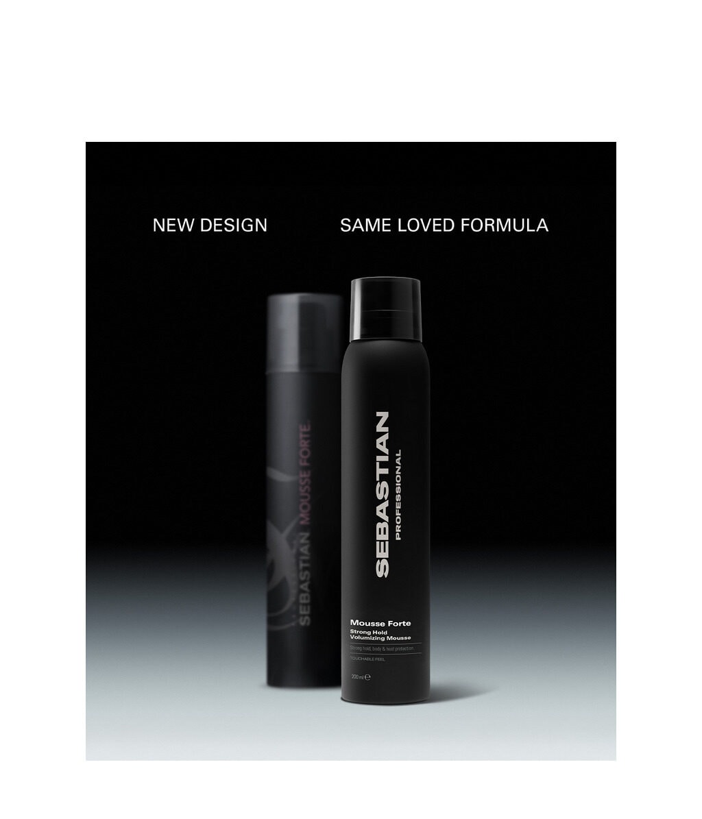 Пенка для объёма Sebastian Professional Texture Mousse Forte сильной фиксации, с термозащитой, 200 мл — фото 3