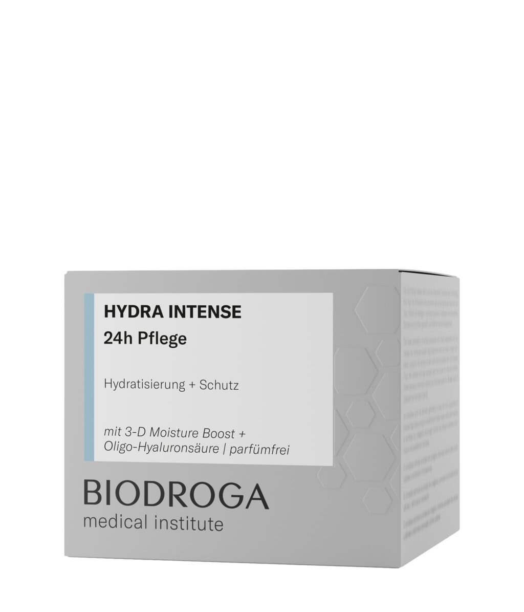 Крем для лица Biodroga Hydra Intense 24H Care увлажняющий, с гиалуроновой кислотой, 50 мл — фото 2