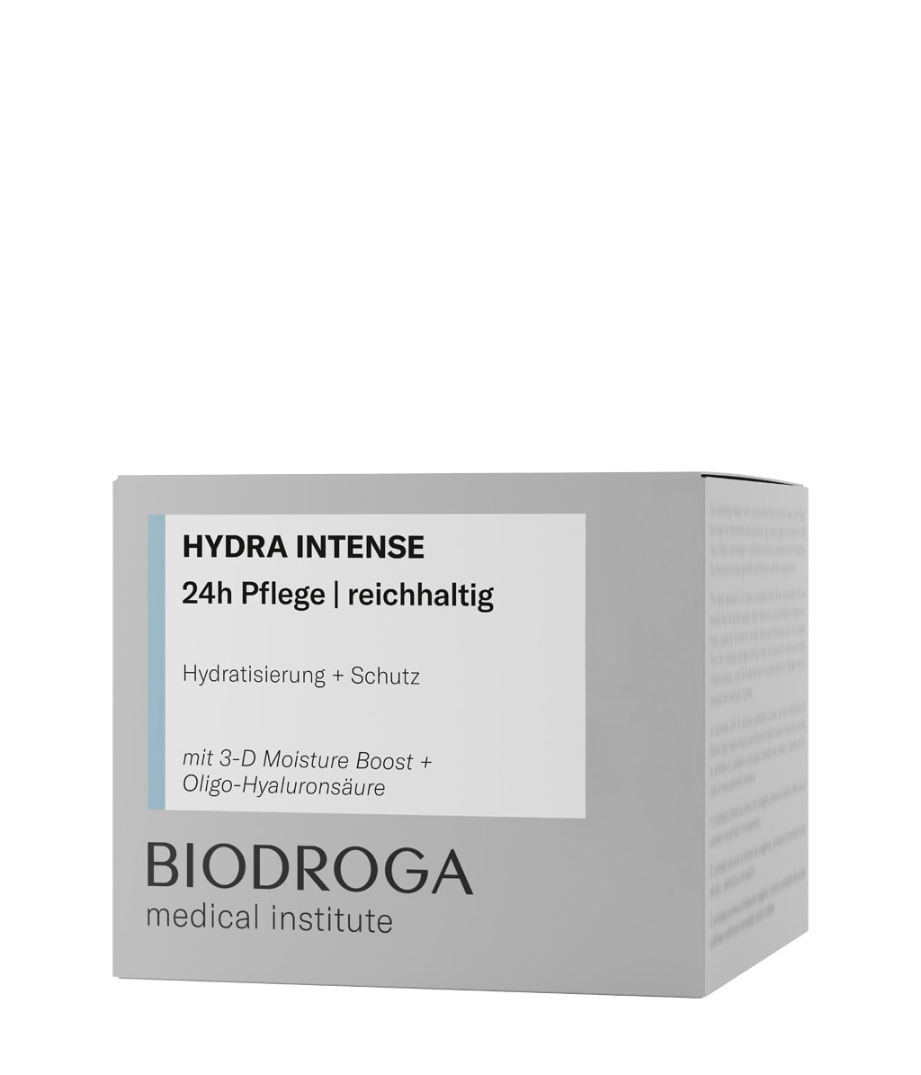 Крем для лица Biodroga Hydra Intense 24H Care Rich увлажняющий, питательный, 50 мл — фото 2