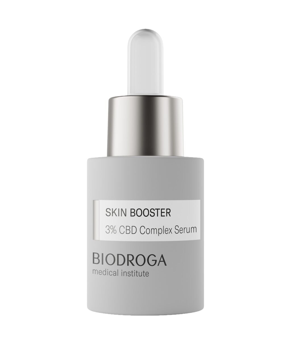 Сыворотка для лица Biodroga Skin Booster 3% CBD Complex успокаивающая и увлажняющая, 15 мл