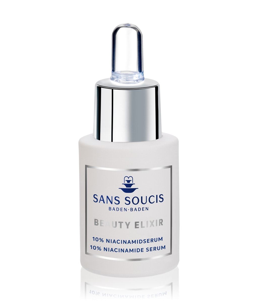 Сыворотка для лица Sans Soucis Beauty Elixiere Niacinamid Serum, выравнивающая тон, против пигментации, 15 мл