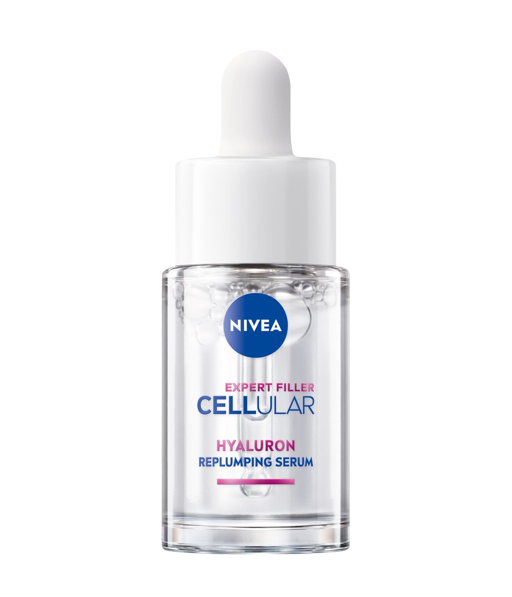 Сыворотка для лица Nivea Cellular Expert Filler Replumping Serum, с гиалуроновой кислотой, наполняющая, 15 мл
