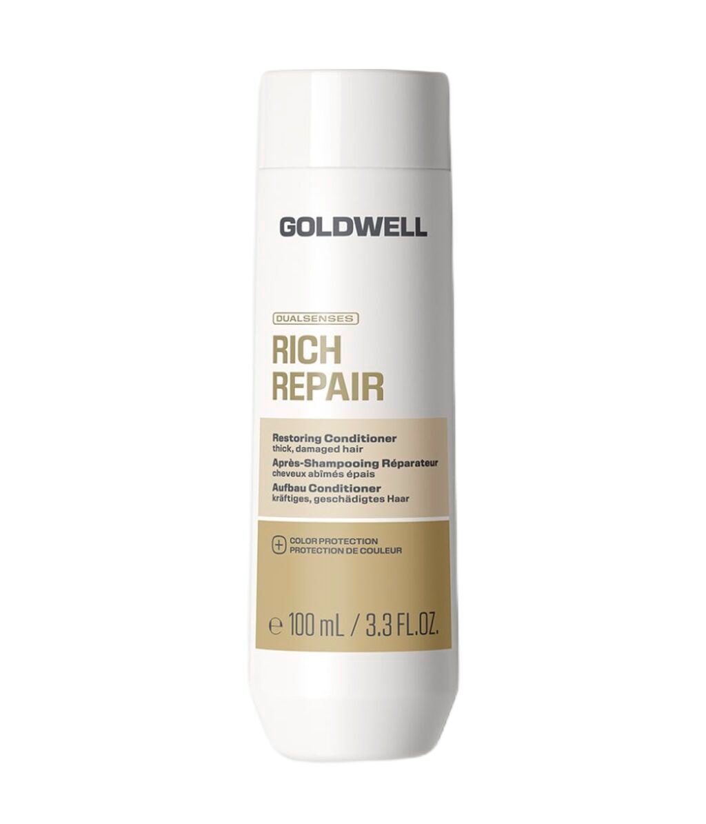 Кондиционер для волос Goldwell Dualsenses Rich Repair восстанавливающий, для сухих и повреждённых волос, 100 мл