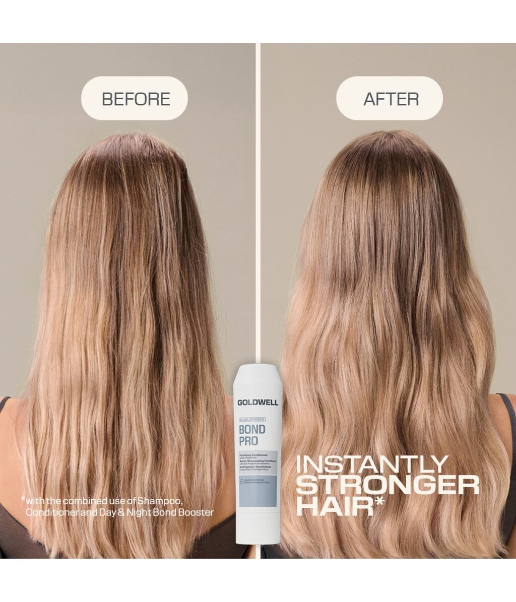 Кондиционер для волос Goldwell Dualsenses Bond Pro укрепляющий, для повреждённых и ослабленных волос, 100 мл — фото 2