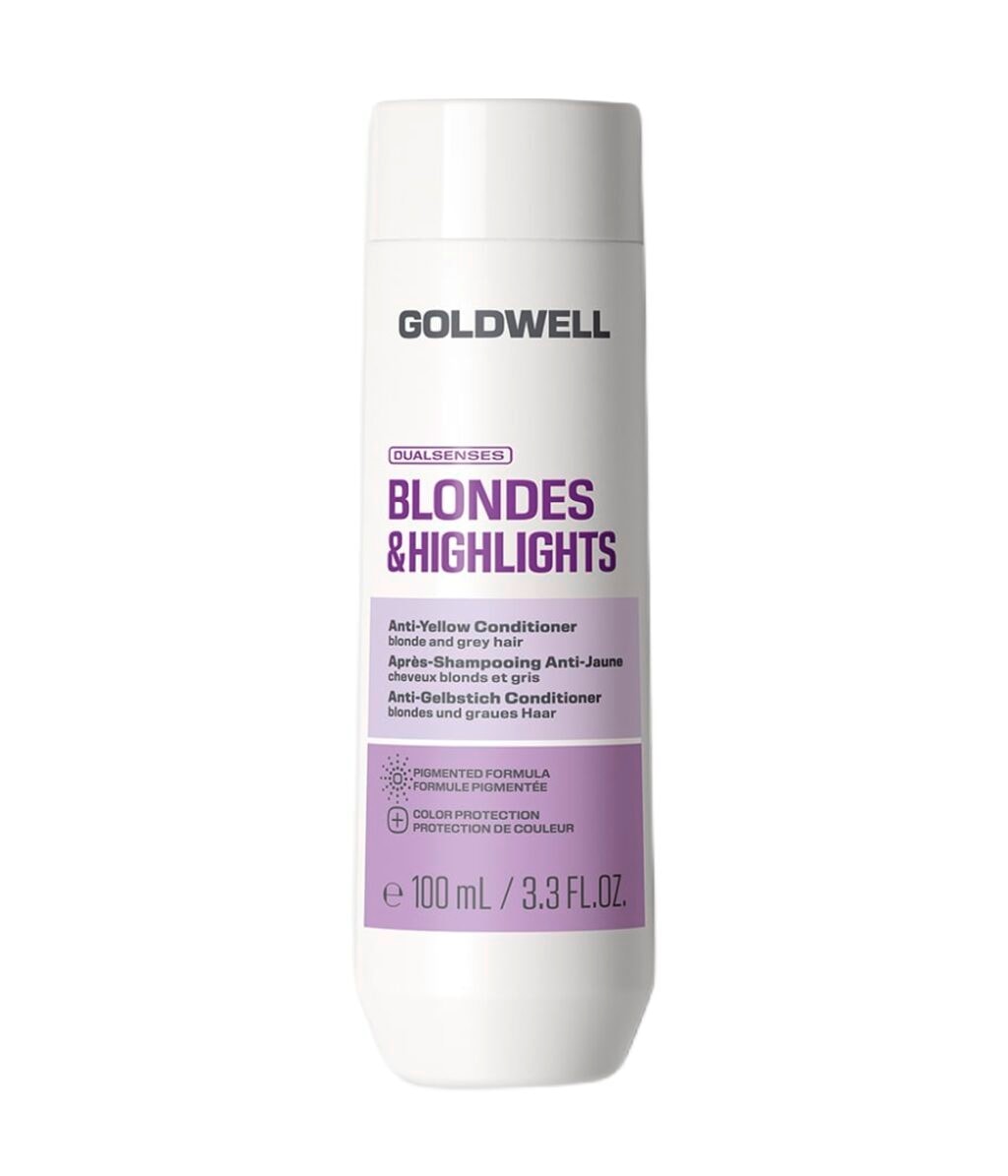 Кондиционер для волос Goldwell Dualsenses Blondes & Highlights против желтизны, для светлых волос, 100 мл