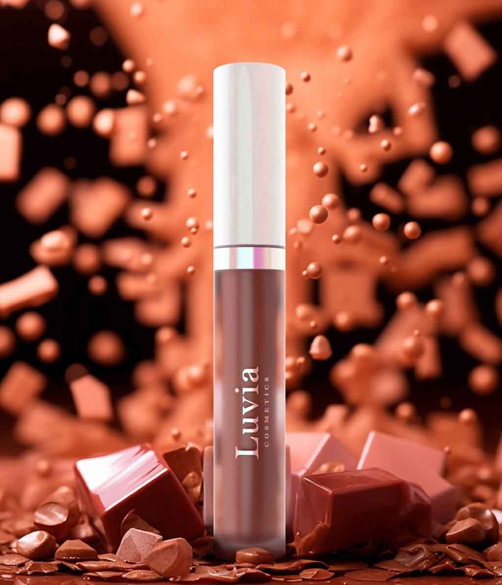 Жидкая помада Luvia Liquid Lipstick Matte матовая, стойкая, оттенок Spiced Toffee — фото 3