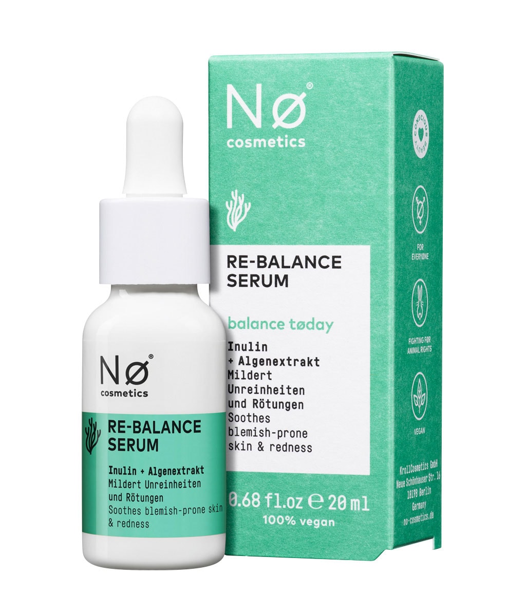 Сыворотка для лица No Cosmetics balance today Re-Balance Serum, пребиотическая, восстанавливает баланс микробиома, 20 мл — фото 2