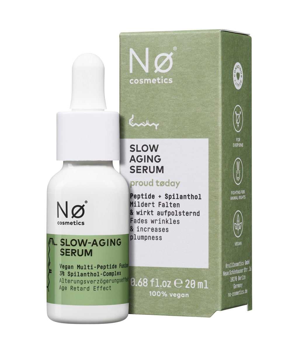 Сыворотка для лица No Cosmetics proud today Slow-Aging Serum, против старения, для зрелой и сухой кожи, 20 мл — фото 2