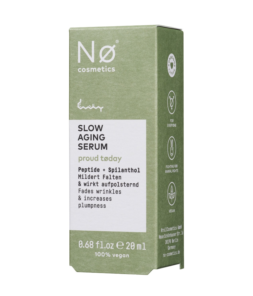 Сыворотка для лица No Cosmetics proud today Slow-Aging Serum, против старения, для зрелой и сухой кожи, 20 мл — фото 3