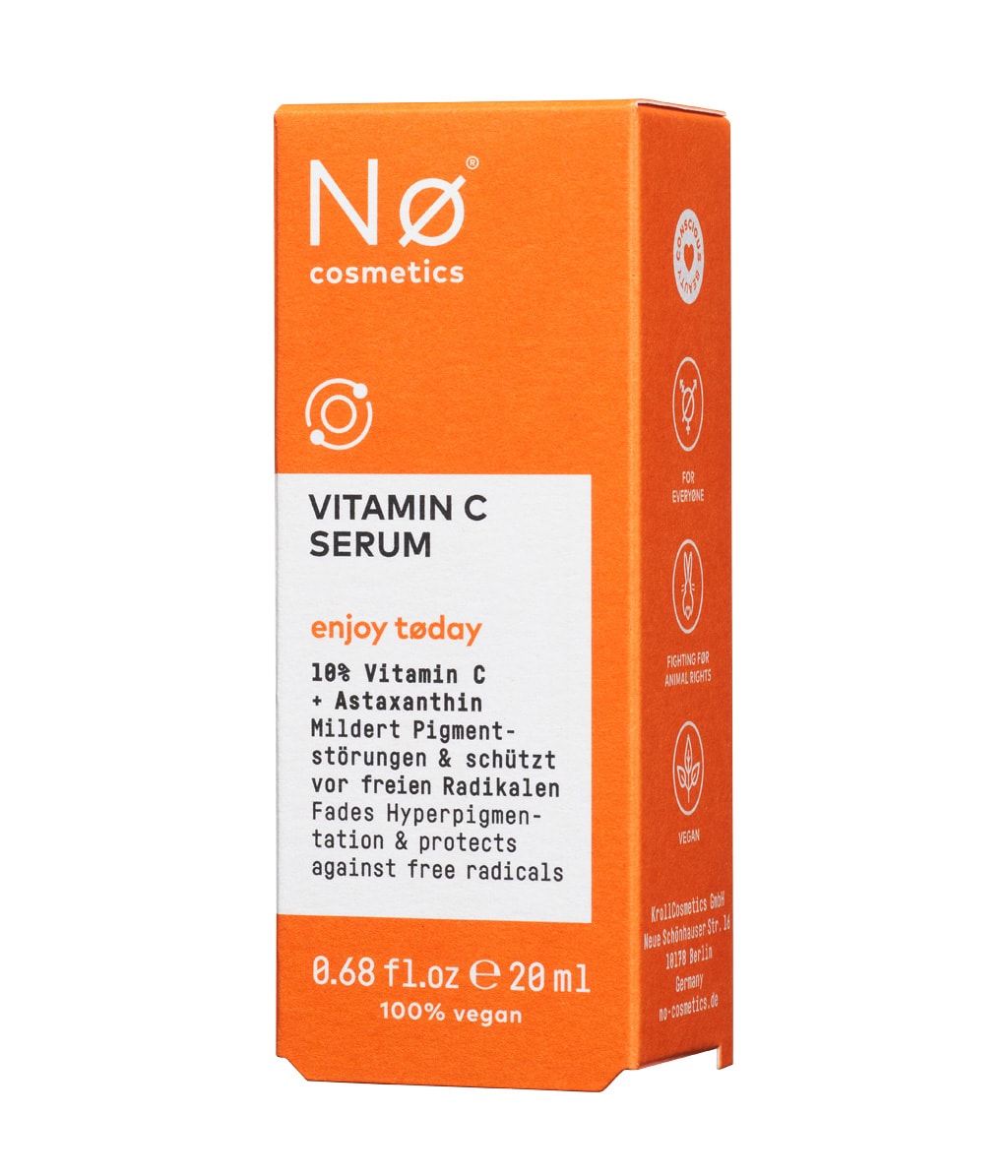 Сыворотка для лица No Cosmetics enjoy today Vitamin C Serum, с витамином C 10%, для кожи с пигментацией, 20 мл — фото 3