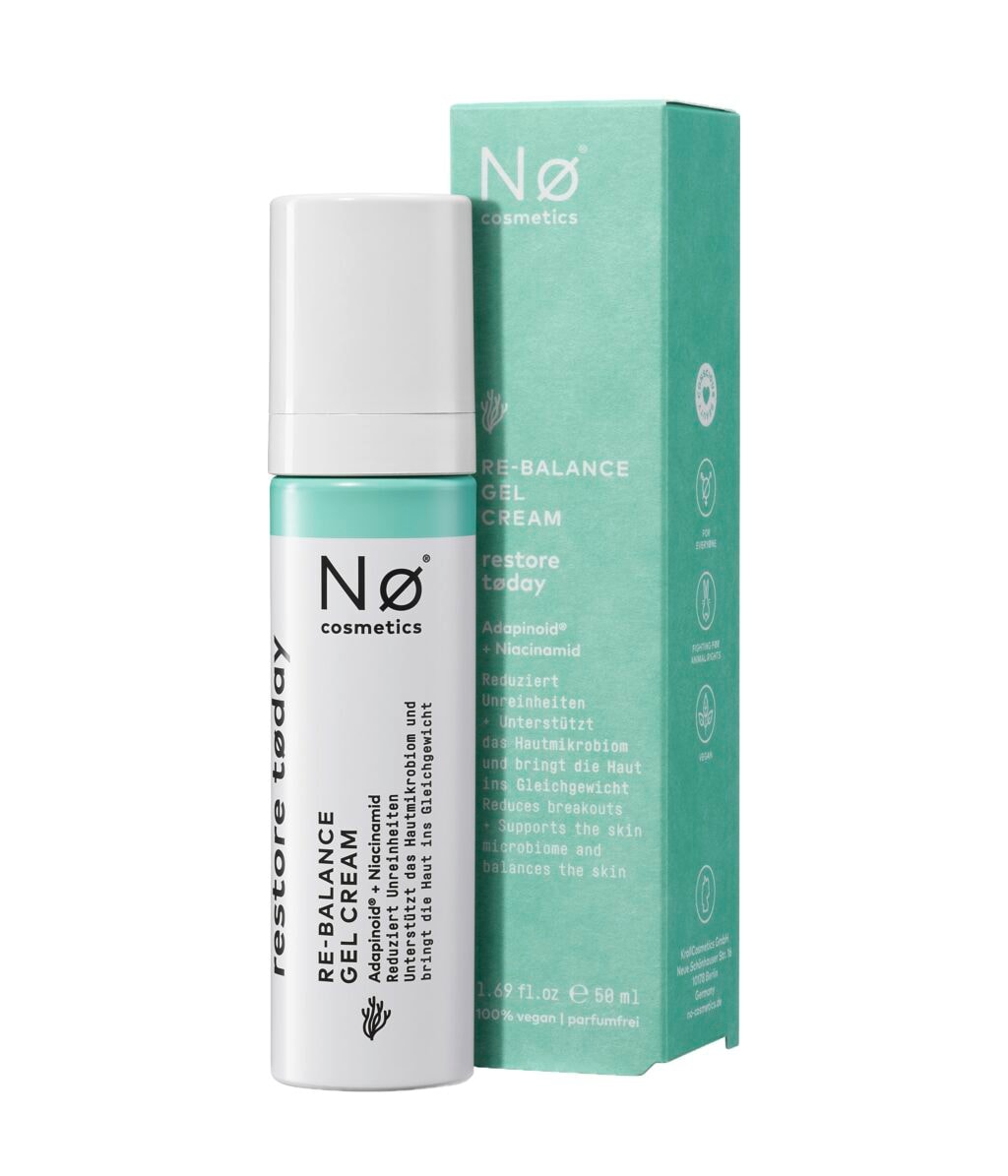 Гель-крем для лица No Cosmetics Restore Today Re-Balance Gel Cream для чувствительной, жирной и проблемной кожи, 50 мл — фото 2