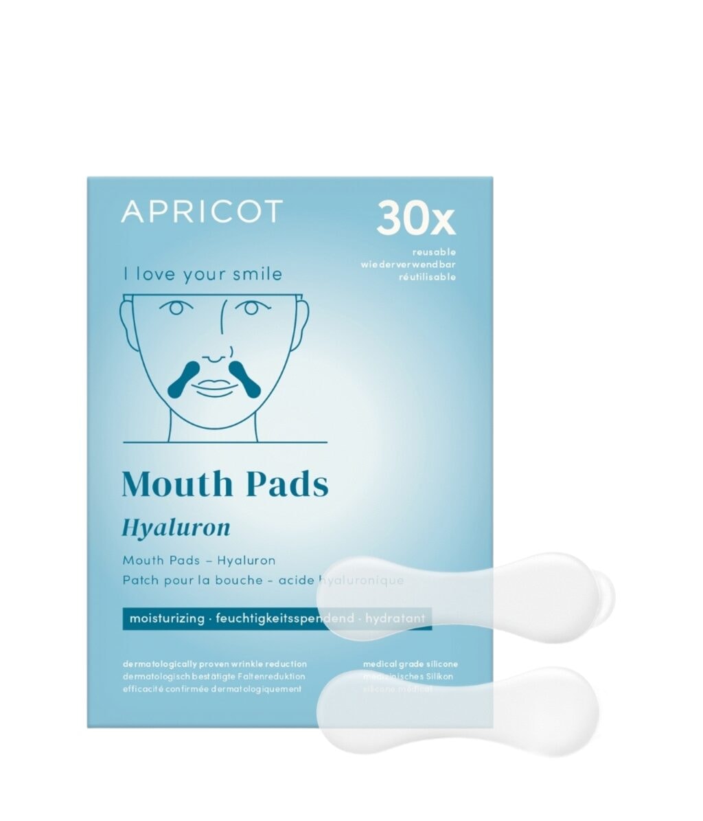 Многоразовые патчи для кожи вокруг рта APRICOT, с гиалуроновой кислотой, 2 шт