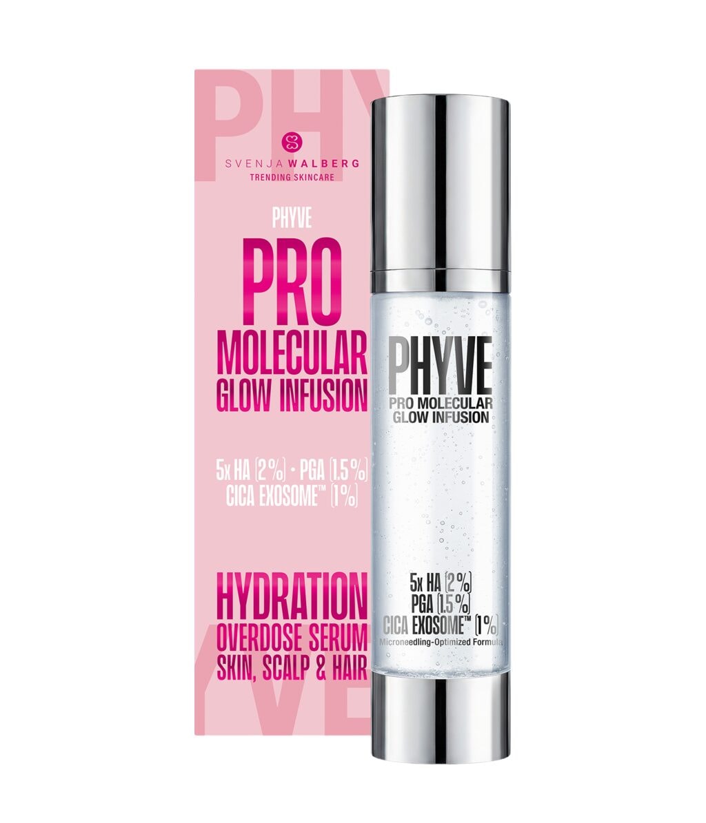 Сыворотка для лица Svenja Walberg Phyve The Hydration Overdose Serum 2.0, с гиалуроновой кислотой, увлажняющая, 120 мл