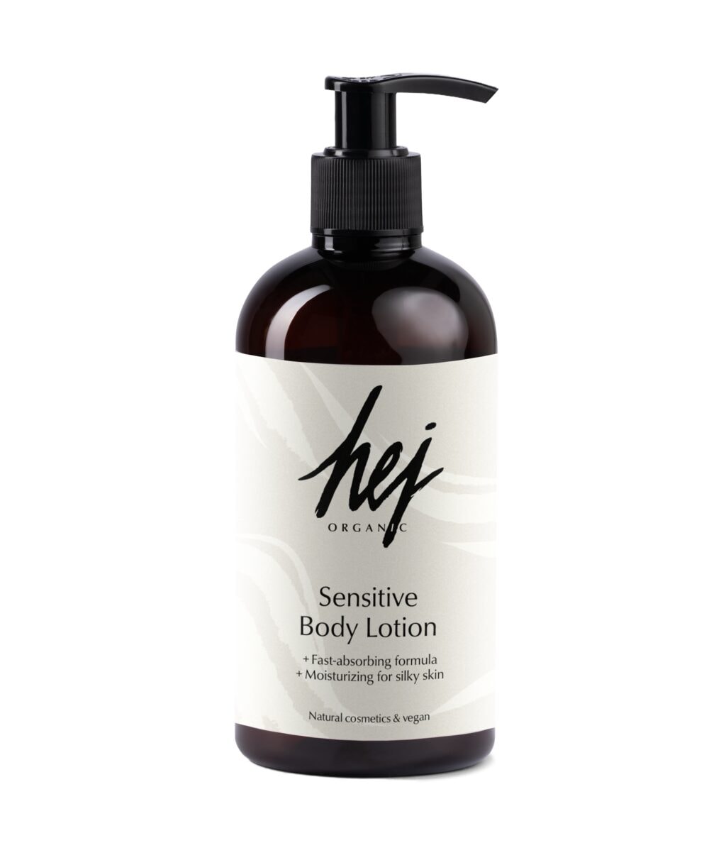 Лосьон для тела Hej Organic Sensitive, увлажняющий, для чувствительной кожи, 300 мл