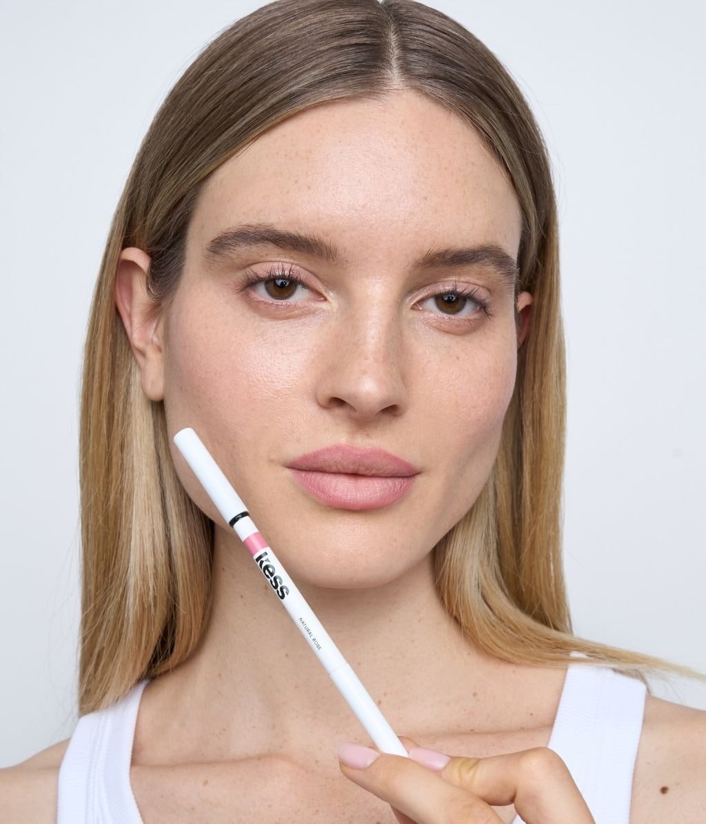 Карандаш для губ Kess Berlin Soft Shape Lip Liner водостойкий, матовый, оттенок Natural Rose, 0,35 г — фото 5