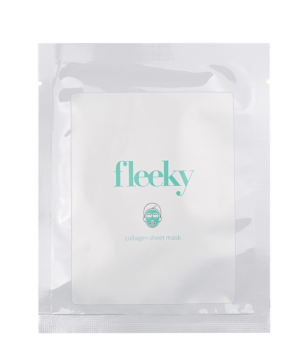 Тканевая маска для лица Fleeky Collagen Sheet Mask, с коллагеном, увлажняющая, 1 шт