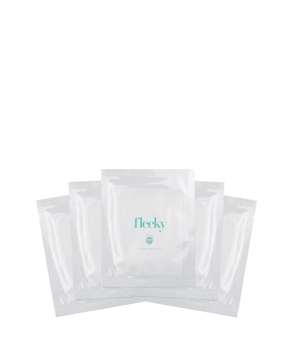 Тканевые маски для лица Fleeky Botox Sheet Mask, с пептидами, подтягивающие, 5 шт