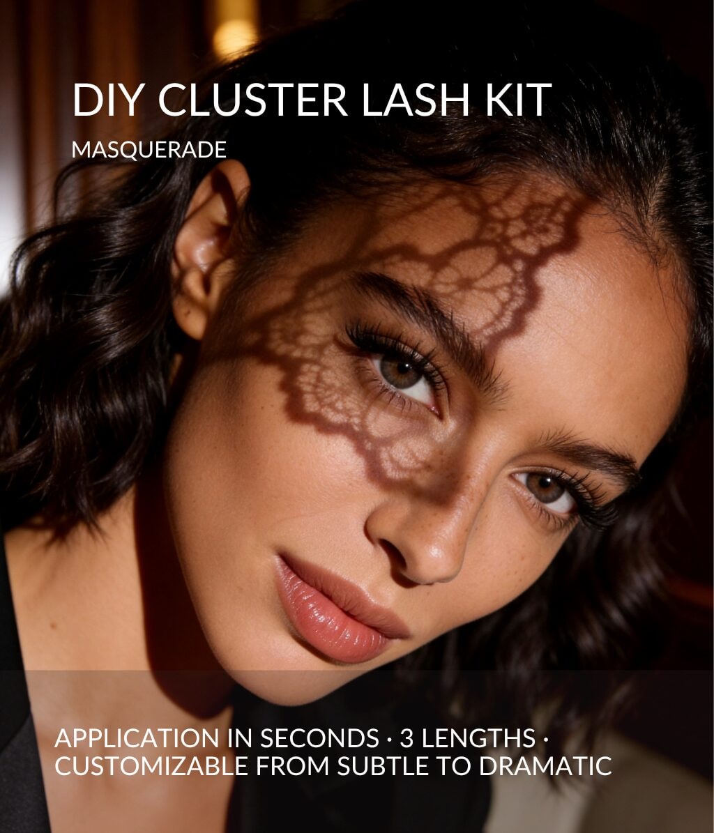 Пучки ресниц fleeky Press-On Lashes Natural, самоклеящиеся, естественный эффект, 50 шт — фото 3