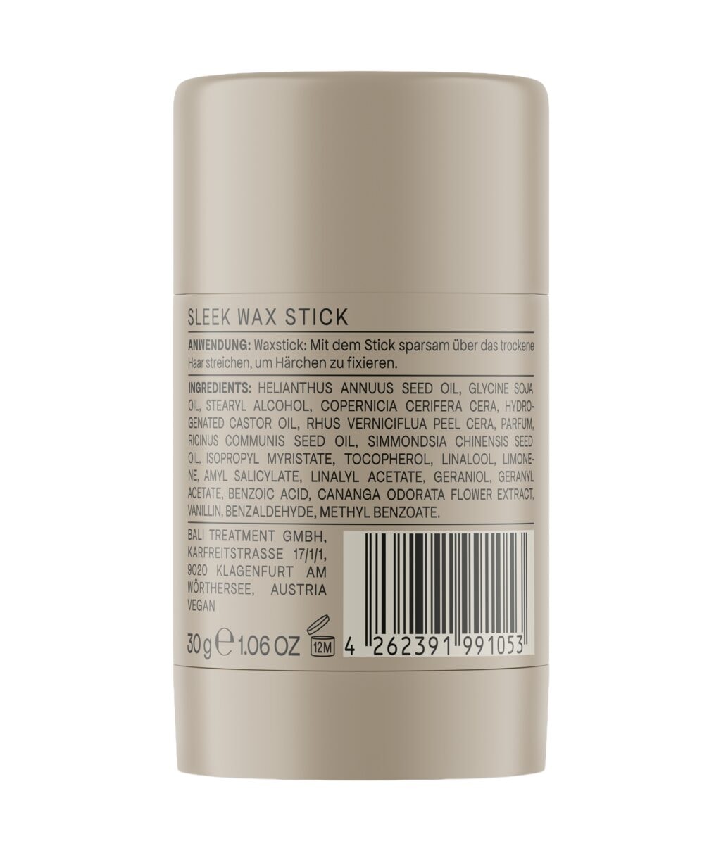 Воск-стик для волос Bali Curls Sleek Wax Stick, очень сильной фиксации, 30 г — фото 2