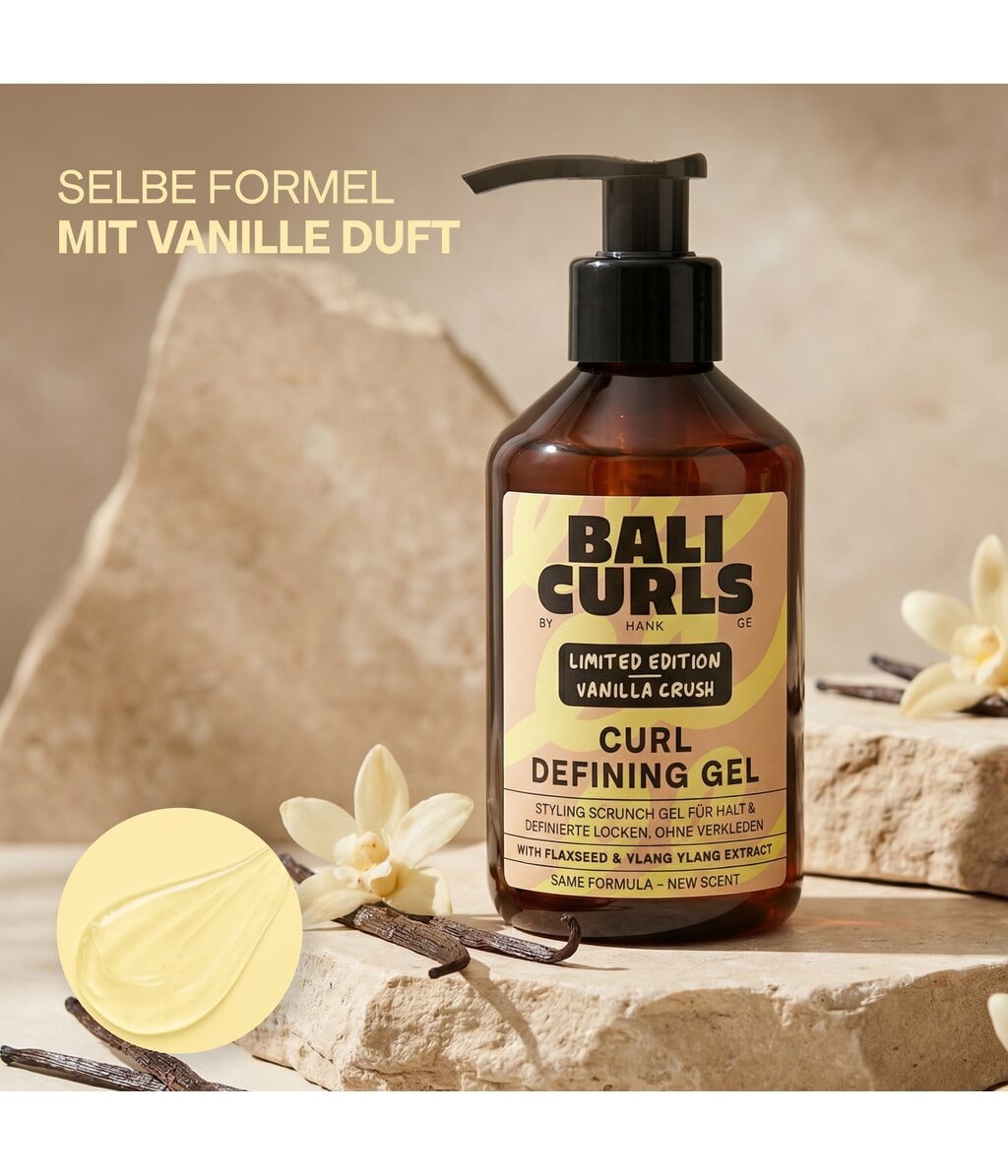 Гель для волос Bali Curls Curl Defining Gel Vanilla Crush, для кудрявых волос, 150 мл — фото 3